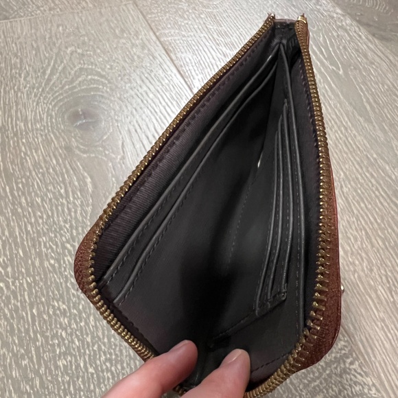 FOSSIL women's wallet real leather - Picture 4 of 7